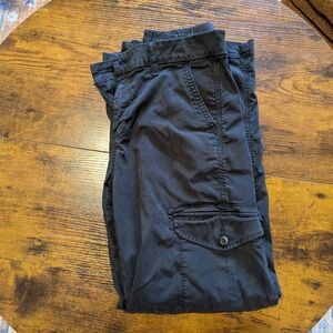 2 Regular American Eagle Women's Black Cargo Pants